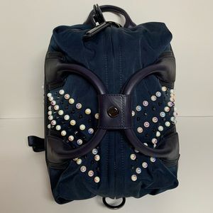 Caraa Studio Bag Studded Pearl Navy